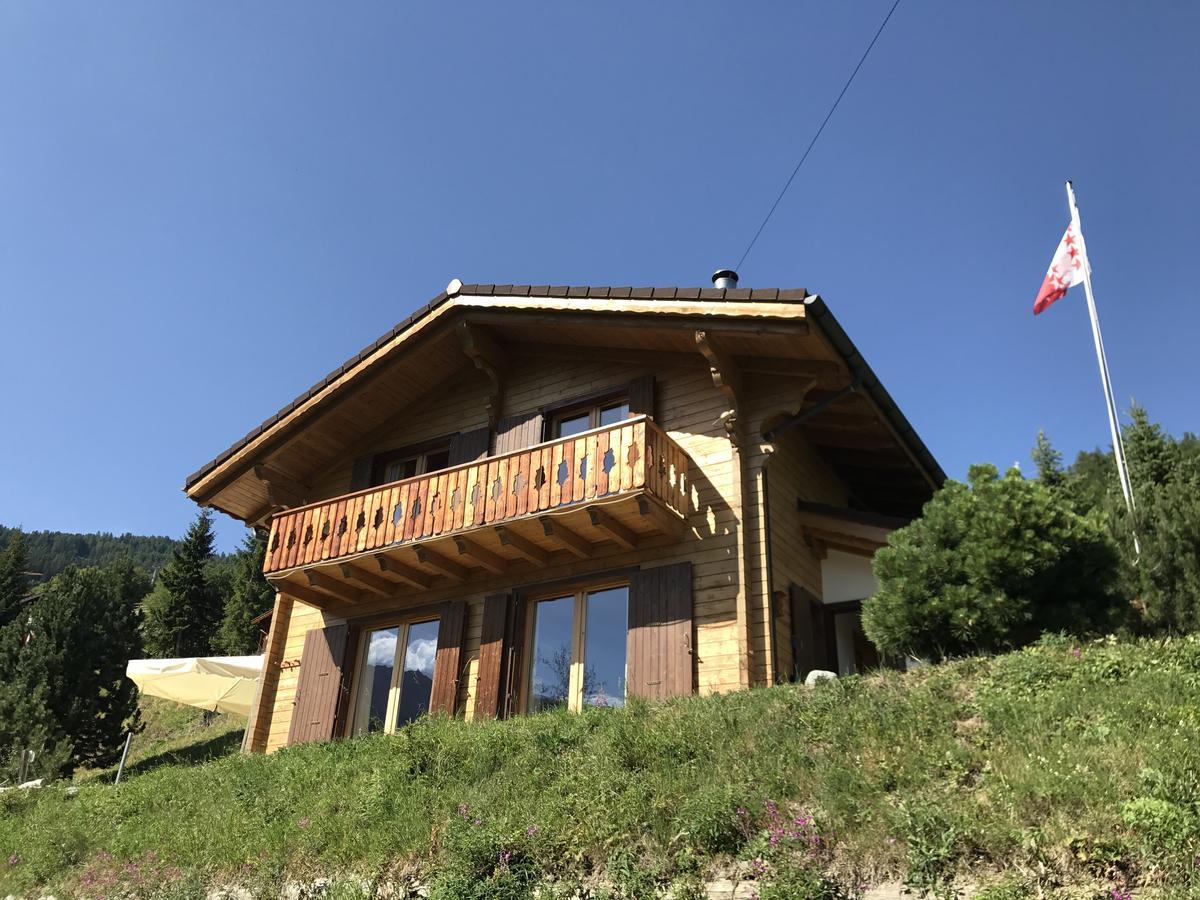 Chalet Clochette 4 Valles-Verbier ラ・ズマ エクステリア 写真